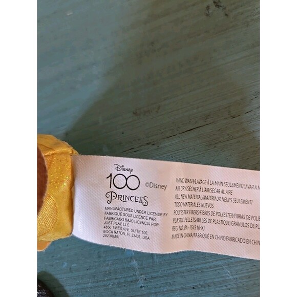Disney Princess Mini 3” Plush Belle Plush Beauty And The Beast Toy Disney 100 - Picture 8 of 8